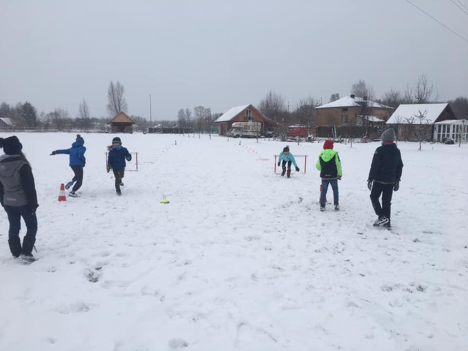 Zima w mieście Żoliborz półkolonie